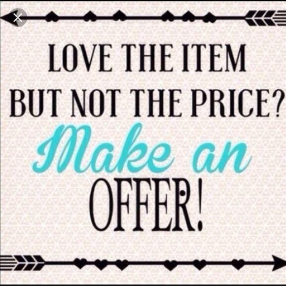 ALL Other - Will accept REASONABLE offers on items over $10! ALL Other - Will accept REASONABLE offers on items over $10!